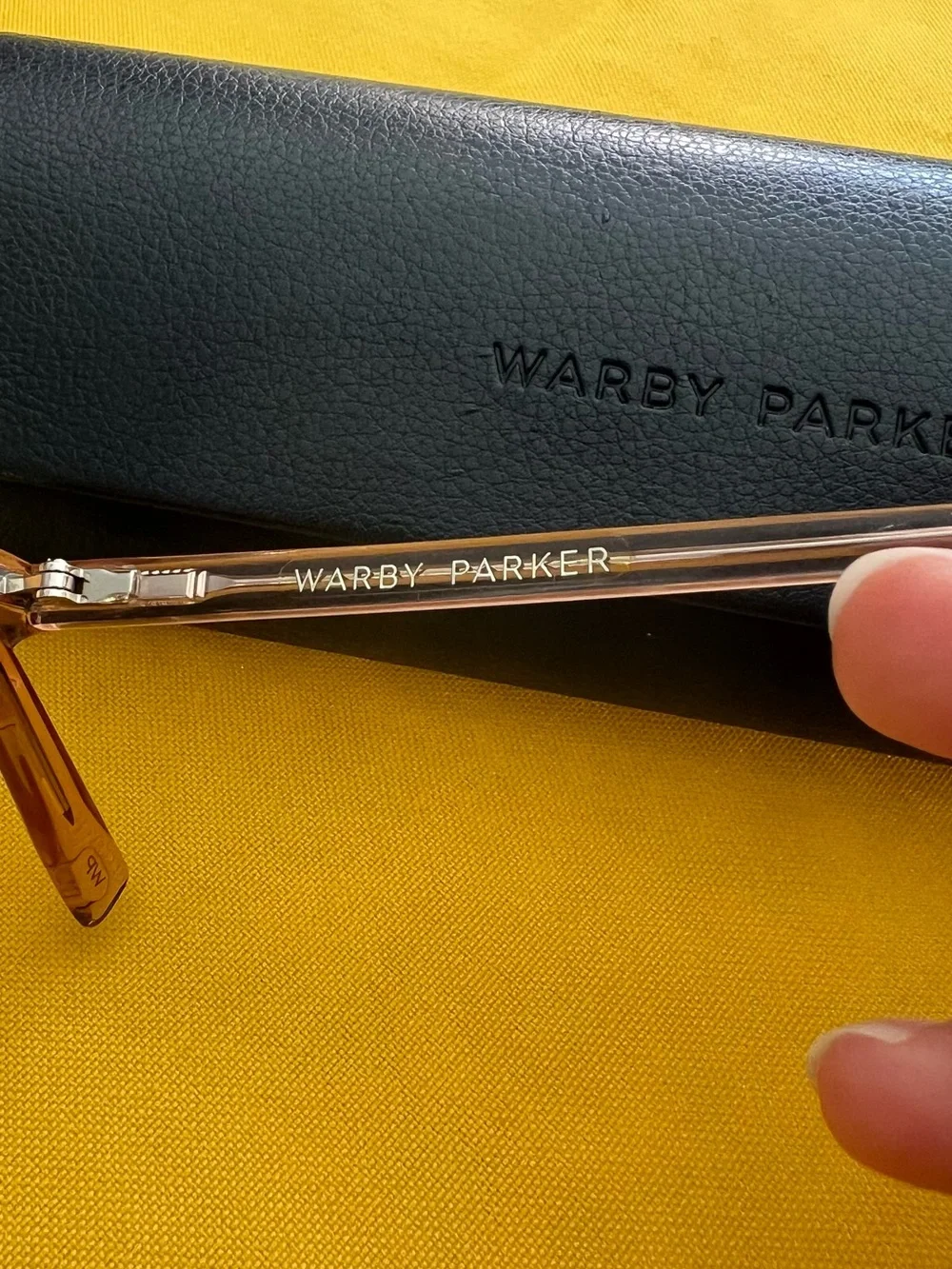 Warby Parker Women's Madelaine Cherry Blossom Fade Narrow Glasses with lenses